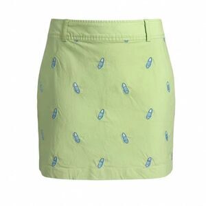 LILLY PULITZER WOMENS LIME GREEN SKORT SIZE 8